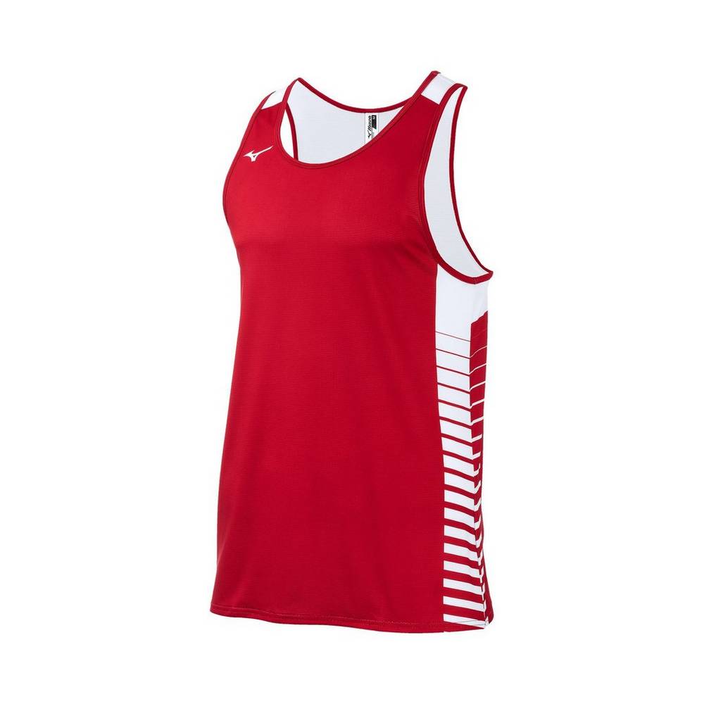 Mizuno Men's Team Tank Top Red (530095-VPU)